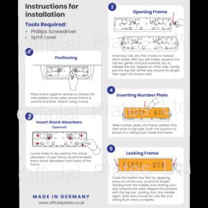 Wurth Plate Holders Instructions